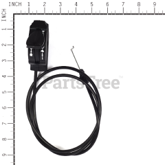 Murray 7701016MA Throttle Cable With Stop - image 3