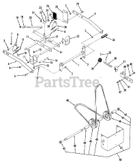 Toro 05-36MR01 - Toro 36" Rear-Discharge Mower Deck (1982)