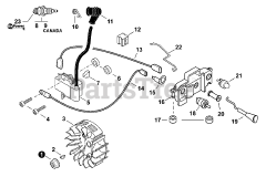 Echo CS-400 F - Echo Chainsaw (SN: C27911001001 - C27911999999) Ignition
