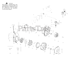 Snapper SB 2000 MLE - Snapper Blower Engine Assembly