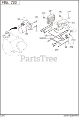 Subaru Robin EX170D75111 (EX17) - Subaru Robin Engine 720 Electric Device