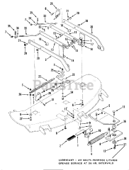 Toro 05-42RY01 - Toro 42" Rear-Discharge Mower Deck (1990) Side Discharge Mower-42 In (107 Cm) Vehicle Identification Number 05-42sy01 2