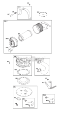 Briggs & Stratton 38E347-0025-G1 - Briggs & Stratton Horizontal Engine