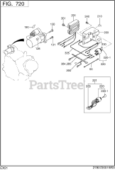 Subaru Robin EX210LD2012 (EX21) - Subaru Robin Engine 720 Electric Device