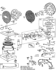 Briggs & Stratton 400437-0120-01 - Briggs & Stratton Horizontal Engine Carb. Assy,Manifold,A/C