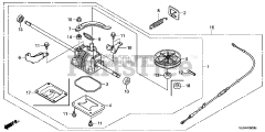 Honda HRR216 K6 VXAA (MZCG) - Honda 21" Walk-Behind Mower, Made in USA (SN: MZCG-8000001 - MZCG-8199999) TRANSMISSION