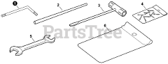 Shindaiwa 66004 (99922205138) - Shindaiwa Brushcutter Attachment (SN: U03100001001 - U03100999999) TOOLS