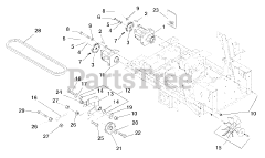 Ariens 992316 (PM 260 Z) - Ariens Pro-Master 60" Zero-Turn Mower, 27hp Daihatsu Diesel (SN: 000101 - 000999)