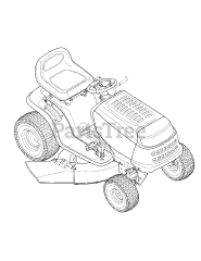 Yard Machines 13AN601H729 - Yard Machines Lawn Tractor (2006) (Home Depot)