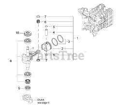 Swisher HT 3000 - Swisher Hedge Trimmer Piston