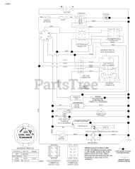 Husqvarna YTH 1842 - Husqvarna 42" Yard Tractor (Original) SCHEMATIC
