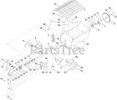 Toro 68018 C (MM-850E-S) - Toro Mortar Mixer (SN: 313000001 - 313999999) (2013) Drum Assembly
