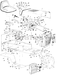 Supreme 147-852-031 - Supreme Garden Tractor (1987) (Our Own Hardware)