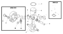 Shindaiwa 22 T - Shindaiwa String Trimmer Clutch, Piston