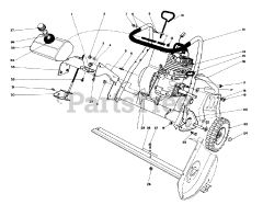 Toro 38165 (S-620) - Toro Snow Thrower (SN: 005000001 - 005010000) (1985)