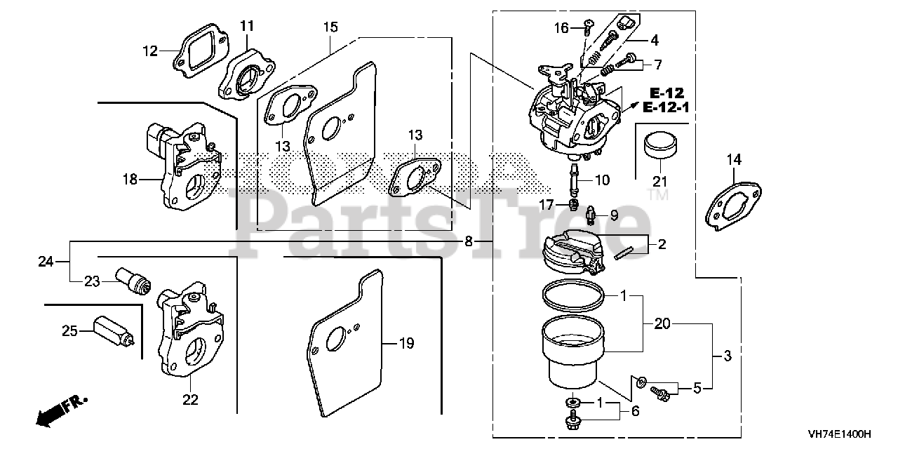 Honda HRX217 HXA (MAGA) Honda WalkBehind Mower, Made in USA (SN
