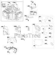 Briggs & Stratton 44C877-0005-G1 - Briggs & Stratton Vertical Engine