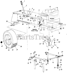 MTD 137-776-000 - MTD Lawn Tractor (1987)