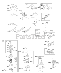 Briggs & Stratton 128802-1978-E1 - Briggs & Stratton Vertical Engine Alternator, Electric Starter, Electrical, Flywheel Brake, Ignition