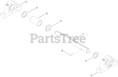 Toro 68018 C (MM-850E-S) - Toro Mortar Mixer (SN: 313000001 - 313999999) (2013) Idler Assembly No. ST21300