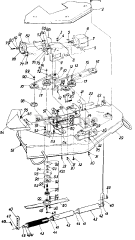 MTD 195-958-000 - MTD Mower Deck Assembly Only (1985)