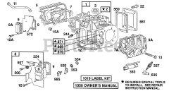 Briggs & Stratton 400707-1507-01 - Briggs & Stratton Vertical Engine Cylinder,Cylinder Heads