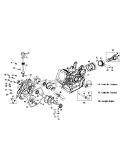 MTD 490-SUB - MTD Engine 490-SUB Crankcase