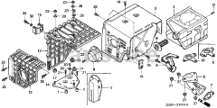 Honda GX270 QWA2 (GCAB) - Honda Engine, Made in Japan (SN: GCAB-1000001 - GCAB-1999999) MUFFLER (2)