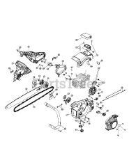 Murray MTD 5520 (41BY85AR978) - Murray Chainsaw General Assembly