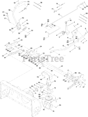 Toro 190-032-101 - Toro 42" Two-Stage Snow Thrower Attachment (SN: 260000001 - 260999999) (2006)