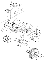 MTD 311-385 - MTD Snow Thrower (1991)