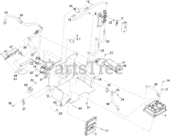 Exmark VXV060B1852A00 - Exmark 52" Vertex V-Series Stand-On Mower, Electric (SN: 413950474 - 416150474) (Rev B) (2023)