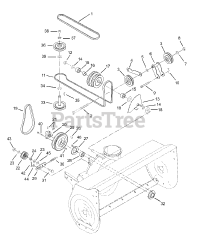 Gravely 834035 - Gravely 40" Sno-Thro for GEM Tractor (SN: 000101 & Above)