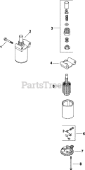 Kohler CV15-41535 - Kohler Command PRO Engine, Made for MTD, 15hp, 11.2kW Starting System 7-27-28