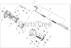Swisher B 4000 - Swisher Brushcutter Throttle Grip