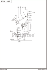 Subaru Robin EH650DC251S (EH65) - Subaru Robin Engine 615 Fuel &amp; Lubricant