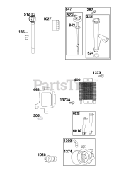 Briggs & Stratton 49T877-0027-G1 - Briggs & Stratton Vertical Engine Lubrication Group