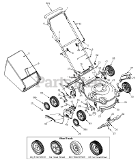 Yard Machines 11A-439G729 - Yard Machines Walk-Behind Mower (2004) (Home Depot)
