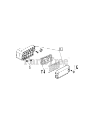 MTD 5P65M0B - MTD Engine 5P65M0B Air Cleaner
