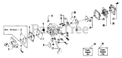 Weed Eater 2615 - Weed Eater String Trimmer CARBURETORS WA-149 &amp; WA-79 BREAKDOWN