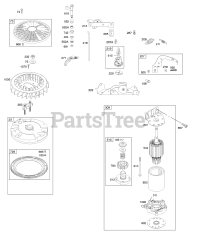Briggs & Stratton 446877-0025-E1 - Briggs & Stratton Vertical Engine
