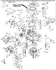 Tecumseh TVS90-43326D - Tecumseh Engine