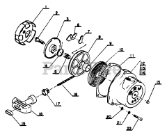 Echo SRM-201 F - Echo String Trimmer Starter