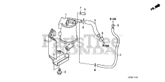 Honda EP2500CX 1 ACH (EAHC) - Honda Generator, Made in China (SN: EAHC-1000001 - EAHC-9999999) CANISTER