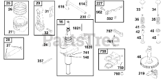 Briggs & Stratton 252707-0645-01 - Briggs & Stratton Vertical Engine Piston Grp, Crankshaft, Cam