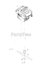 Snapper SP 60 (7800922-00) - Snapper 21" Walk-Behind Mower, 675 Series Briggs