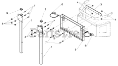 Ferris 5600025 - Ferris 61" 3-Bag Grass Collection System for 1000Z