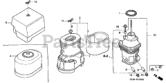 Honda GX240 K1 QTC2 (GC04) - Honda Engine, Made in Japan (SN: GC04-3000001 - GC04-4399999)