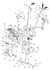 MTD 219-031-206 - MTD Tiller (1989) (Mid States Distributor)
