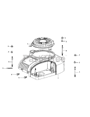 MTD 4P90MUD - MTD Engine 4P90MUD Engine Shroud